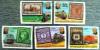 Lokomotywy, znaczki na znaczkach - Wybrzee Koci Soniowej kasowane