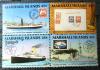 Statki, znaczki na znaczkach - Marshall Island czyste