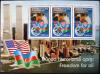 AZERBEJDAN - Flagi, World Trade Center czysty