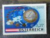 AUSTRIA - Monety na znaczkach kasowany zdjcie pogldowe