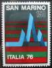 SAN MARINO - Wystawa Italia 76 czysty