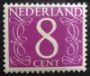 HOLANDIA - Cyfry 8 cent typ ZzA czysty