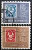 NORWEGIA - Znaczki na znaczkach kasowane