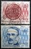 NORWEGIA - Monety na znaczkach kasowane