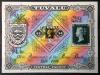 TUVALU - Znaczki na znaczkach z nadrukiem SPECIMEN czysty ( 89-914) POZYCJA DOSTPNA