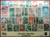 Polska z 1952 roku. 32 znaczki kas., warto kat. 26,80