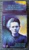 150 rocznica urodzin Marii Skodowskiej-Curie z grnym napisem z arkusika czysty