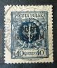 Wydanie przedrukowe na nowym nakadzie polskich znaczkw opaty 182-192 kasowany