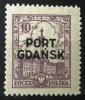 Nadruk typograficzny picioma formami na polskich znaczkach opaty 208-211 czysty lady podlepek