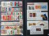 Zbir znaczkw Republiki Federalnej Niemiec lata 1975 - 1980r 165 znaczkw + 7 blokw + 3 zeszyciki czyste + album firmy KABE zawierajcy 59 kart z przeznaczeniem na znaczki czyste lub kasowane