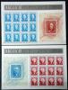 USA - Wystawa Filatelistyczna PACIFIC 97, znaczki na znaczkach czyste