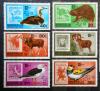 MONGOLIA - Zwierzta, ptaki, znaczki na znaczkach czyste