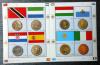 Flagi, monety na znaczkach - ONZ czysty