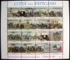 VATYKAN - Wystawa Filatelistyczna ITALIA, żołnierze blok wystawowy czysty
