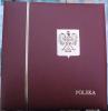 Okadka i futera Schaubek do znaczkw polskich na roczniki 1990-1999(czerwony) (bez kart)