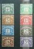 WIELKA BRYTANIA - Cyfry czyste (�lady podlepek na 1 znaczku)