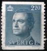 SZWECJA - Krl Karl XVI Gustaw kasowany