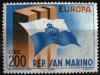SAN MARINO - Europa CEPT, flaga czysty