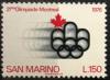 SAN MARINO - Olimpiada Montreal czysty