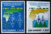 SAN MARINO - Midzynarodowa konferencja radioamatorw, mapa czyste