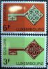 LUXEMBURG - Europa CEPT, klucze czyste lady podlepek