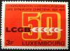 LUXEMBURG - 50 rocznica LCGB czysty zdjcie pogldowe