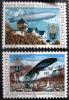 LICHTENSTEIN - Europa CEPT, samoloty, sterowce czyste