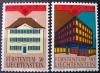LICHTENSTEIN - Europa CEPT, architektura czyste