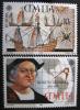 MALTA - Europa CEPT, 500 rocznica odkrycia Ameryki, aglowiec, Kolumb czyste zdjcie pogldowe