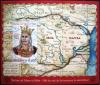 MODAWIA - Mapa redniowieczna, panowanie czysty