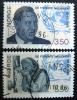 NORWEGIA - 50 lat ONZ kasowane