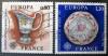 FRANCJA - Europa CEPT, zastawy kasowane