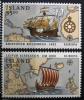 ISLANDIA - Europa CEPT, 500 rocznica odkrycia Ameryki, aglowce, mapy czyste