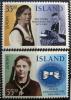 ISLANDIA - Europa CEPT, osobistoci czyste