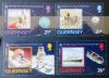 GUERNSEY - Europa CEPT, kosmos, statki, znaczki na znaczkach czyste POZYCJA DOSTPNA