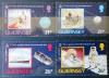 GUERNSEY - Europa CEPT, kosmos, statki, znaczki na znaczkach kasowane POZYCJA DOSTPNA