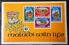 MALAWI - Zwierzęta WWF liczony jako znaczki z bloku lekko przygięty lewy górny róg (ś 89-431) czysty