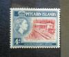 PITCAIRN ISLAND - Krlowa Elbieta II, budynek szkoy czysty POZYCJA DOSTPNA