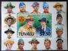 TUVALU - Harcerstwo, skauting z nadrukiem SPECIMEN czysty POZYCJA DOSTPNA