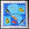 VANUATU - Ryby, mapy wysp czysty POZYCJA DOSTĘPNA