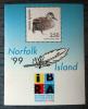 NORFOLK ISLAND - Wystawa Filatelistyczna Ibra, kaczka czysty POZYCJA DOSTPNA