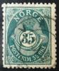 NORWEGIA - Cyfry 35 ore kasowany