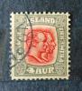 ISLANDIA - Krl Christian IX i Frederik VIII kasowany
