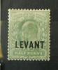 WIELKA BRYTANIA (POCZTA W TURCJI) - Kr�l Edward VII czysty �lady podlepek