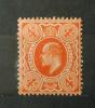 WIELKA BRYTANIA - Kr�l Edward VII czysty �lady podlepek