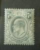 WIELKA BRYTANIA - Kr�l Edward VII czysty �lady podlepek