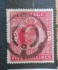 WIELKA BRYTANIA - Kr�l Edward VII kasowany