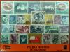 Polska z 1956 roku; 25 znaczków kas. wartość kat. 10,90 