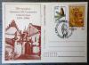 POLSKA - 750 lat Opactwa O. O. Cysters�w w Szczyrzycu kartka Cp kasowana kasownikiem okoliczno�ciowym Koszalin 1 + znaczek