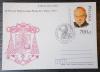 POLSKA - IV Wizyta Jana Paw�a II w Polsce kartka Cp kasowana kasownikiem okoliczno�ciowym P�ock 1